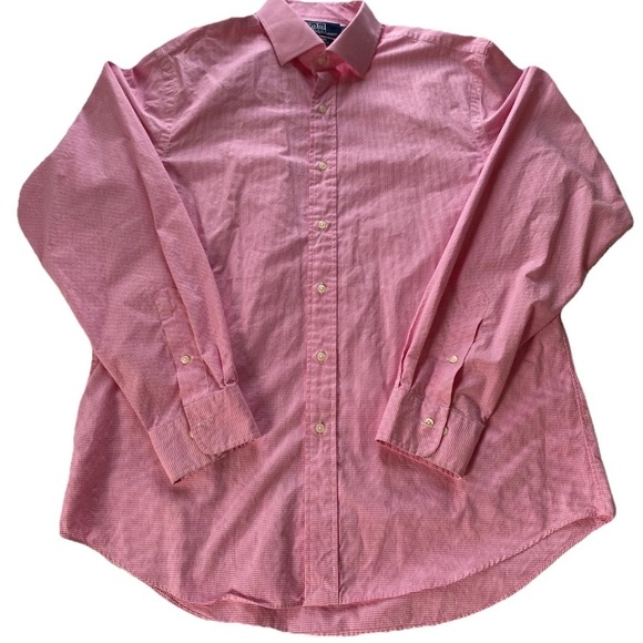 Ralph Lauren Other - Ralph Lauren Pink Casual Button Down‎ Shirt Classic Cotton